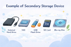 Examples of Secondary Storage Devices Powerful Pros & Cons