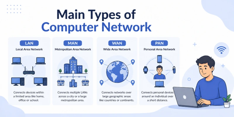 Main Types Of Computer Network 1