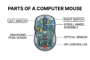 Parts of a Computer Mouse: Complete Guide with Functions