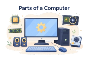 Parts of a Computer Learn Easily and Master Basics Fast
