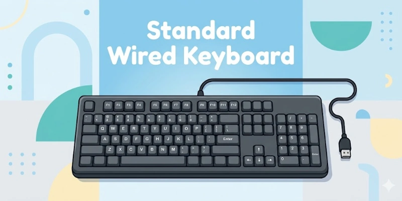 Standard Wired Keyboard