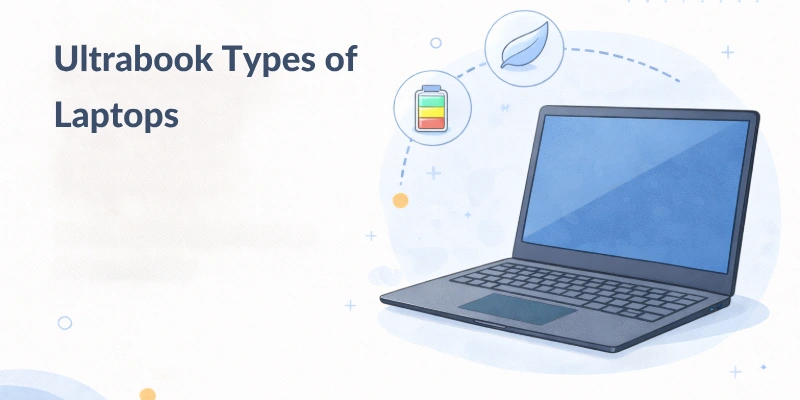Ultrabook Types Of Laptop